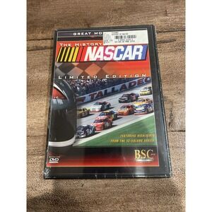 NASCAR - Great Moments In The History Of… (DVD, 2004) Limited Edition BRAND NEW!